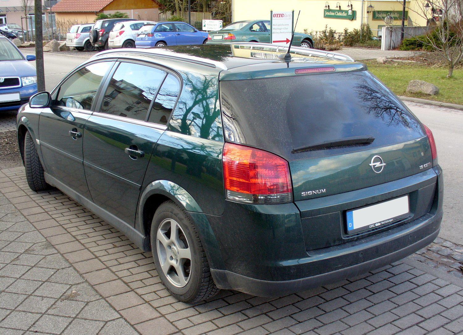 Opel Signum: 6 фото