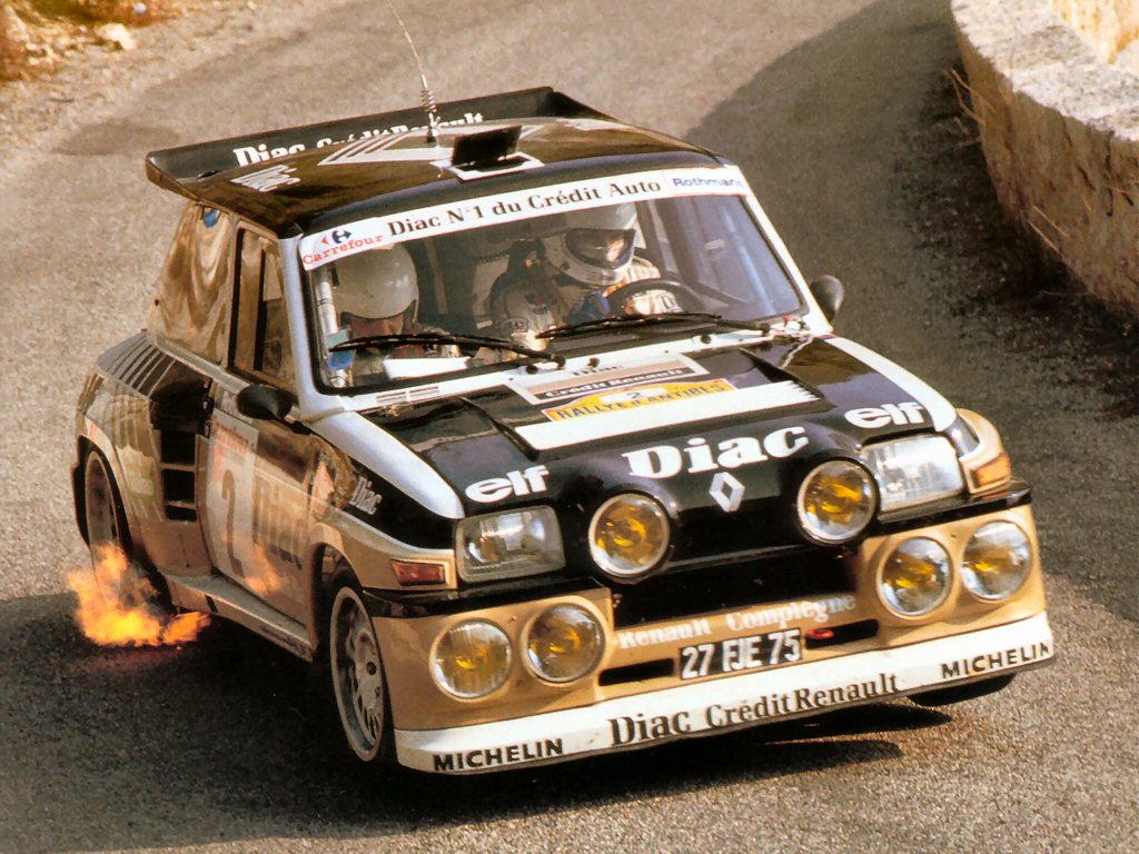 Renault 5 Turbo: 11 фото
