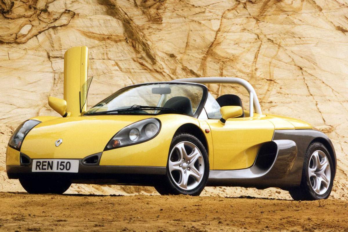 фото авто 1997 renault sport spider