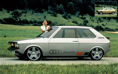 Audi 50: 5 фото