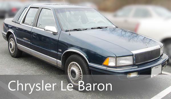 Chrysler Le Baron: 7 фото