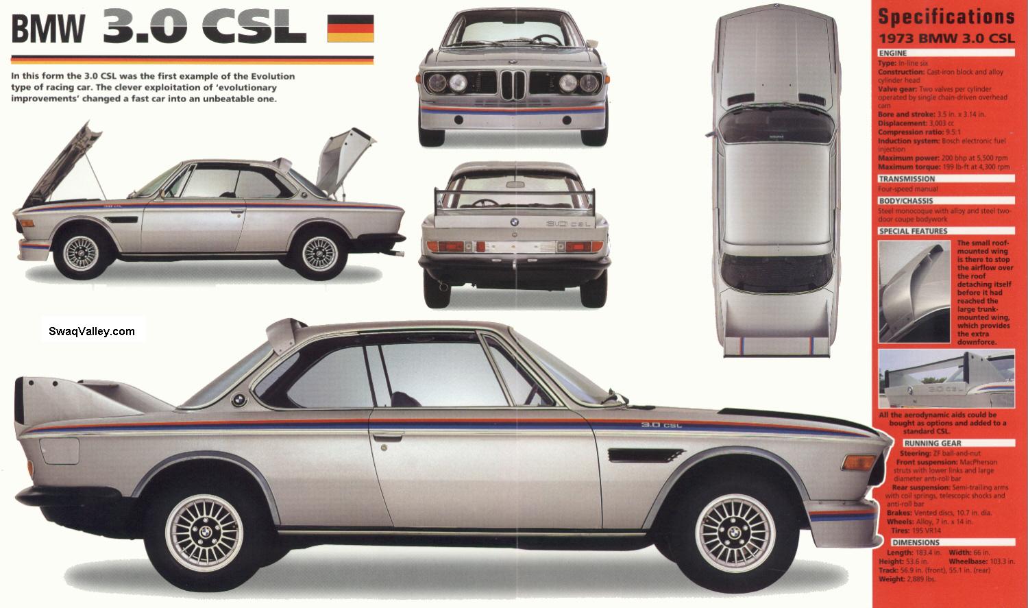 BMW 3.0 CSL - 1500 x 887, 01 из 16