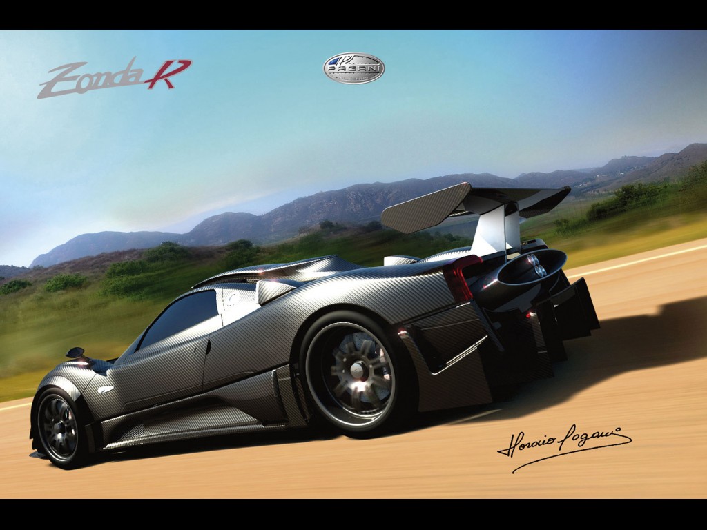Pagani Zonda F Roadster - 1024 x 768, 10 из 19
