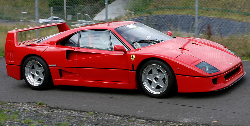 Ferrari F40: 07 фото