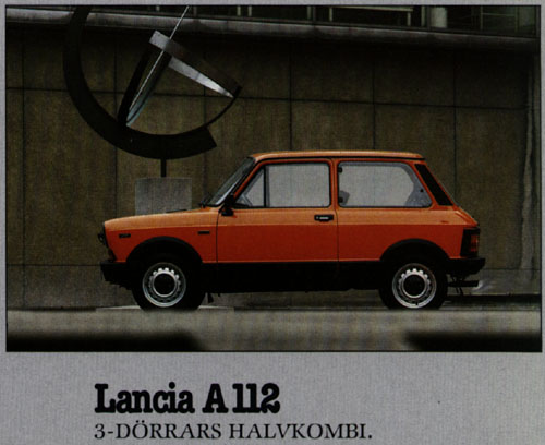 Lancia A 112: 3 фото
