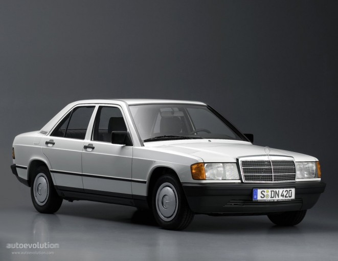 Mercedes 190 W201: 07 фото