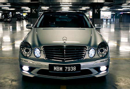 Mercedes E-class W211: 6 фото